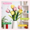 JIESTAR X88071 88071 HOA TULIP bộ đồ chơi xếp lắp ráp ghép mô hình Creator Sáng Tạo 186 khối