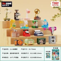 DECOOL BRICKCOOL 77113 NHÀ SƯU TẬP NHỎ 16 ĐỒ NỘI THẤT CỔ ĐIỂN VÀ THIẾT BỊ MINI bộ đồ chơi xếp lắp ráp ghép mô hình Creator TINY COLLECTION Sáng Tạo