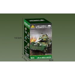 Kazi KY8310 8310 XE TĂNG CHIẾN ĐẤU CHỦ LỰC TRÊN BỘ 9 TRONG 1 bộ đồ chơi xếp lắp ráp ghép mô hình Military Army Quân Sự Bộ Đội