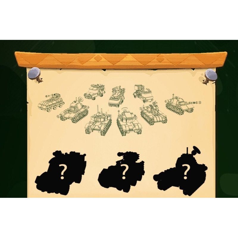 Kazi KY8310 8310 XE TĂNG CHIẾN ĐẤU CHỦ LỰC TRÊN BỘ 9 TRONG 1 bộ đồ chơi xếp lắp ráp ghép mô hình Military Army Quân Sự Bộ Đội