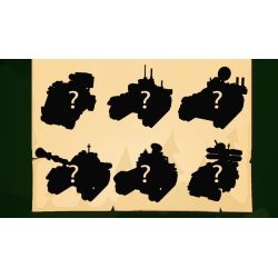 Kazi KY8310 8310 XE TĂNG CHIẾN ĐẤU CHỦ LỰC TRÊN BỘ 9 TRONG 1 bộ đồ chơi xếp lắp ráp ghép mô hình Military Army Quân Sự Bộ Đội