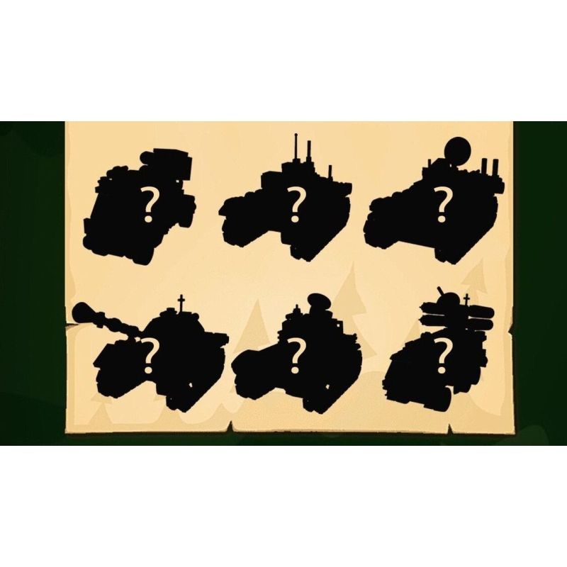 Kazi KY8310 8310 XE TĂNG CHIẾN ĐẤU CHỦ LỰC TRÊN BỘ 9 TRONG 1 bộ đồ chơi xếp lắp ráp ghép mô hình Military Army Quân Sự Bộ Đội