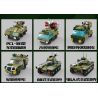 Kazi KY8310 8310 XE TĂNG CHIẾN ĐẤU CHỦ LỰC TRÊN BỘ 9 TRONG 1 bộ đồ chơi xếp lắp ráp ghép mô hình Military Army Quân Sự Bộ Đội
