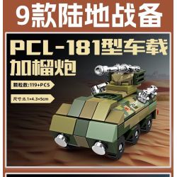 Kazi KY8310 8310 XE TĂNG CHIẾN ĐẤU CHỦ LỰC TRÊN BỘ 9 TRONG 1 bộ đồ chơi xếp lắp ráp ghép mô hình Military Army Quân Sự Bộ Đội