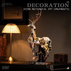 JIQI JQ1143 1143 HƯƠU CƠ KHÍ bộ đồ chơi xếp lắp ráp ghép mô hình 918 khối