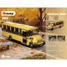 AMAING BLOCK 10002 XE BUÝT TRƯỜNG HỌC bộ đồ chơi xếp lắp ráp ghép mô hình City SCHOOL BUS Thành Phố 788 khối