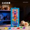 GOQI GQ-3080 3080 GQ3080 BỨC TRANH CỬA SỔ MÀU MÈO BAROQUE bộ đồ chơi xếp lắp ráp ghép mô hình Art 397 khối