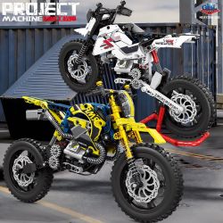 GBL KY1158 1158 XE MÁY YAMAHA YZF bộ đồ chơi xếp lắp ráp ghép mô hình Technic Kỹ Thuật Công Nghệ Cao Mô Hình Phương Tiện 312 khối