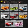 Kazi KY6165 6165 XE PHÓNG 8 MẪU bộ đồ chơi xếp lắp ráp ghép mô hình Racers Đua Tốc Độ