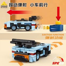 Kazi KY6165 6165 XE PHÓNG 8 MẪU bộ đồ chơi xếp lắp ráp ghép mô hình Racers Đua Tốc Độ