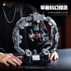 JIQI JQ1166 1166 MÁY BAY CHIẾN ĐẤU TITAN LÊN bộ đồ chơi xếp lắp ráp ghép mô hình Star Wars Chiến Tranh Giữa Các Vì Sao 1597 khối