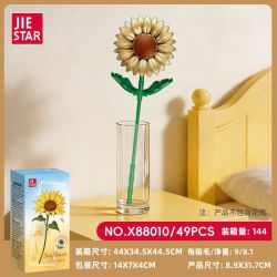 JIESTAR X88001 88001 X88002 88002 X88003 88003 X88004 88004 X88005 88005 X88006 88006 X88007 88007 X88008 88008 X88009 88009 X88010 88010 X88011 88011 BÓ HOA 11 KIỂU bộ đồ chơi xếp lắp ráp ghép mô hình Creator Sáng Tạo 434 khối