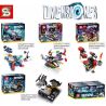 SY 749 KÍCH THƯỚC DC BA BIẾN HÌNH 4 PHONG CÁCH SUPERMAN JOKER HARLEY QUINN BATMAN bộ đồ chơi xếp lắp ráp ghép mô hình Super Heroes Siêu Nhân Anh Hùng 266 khối