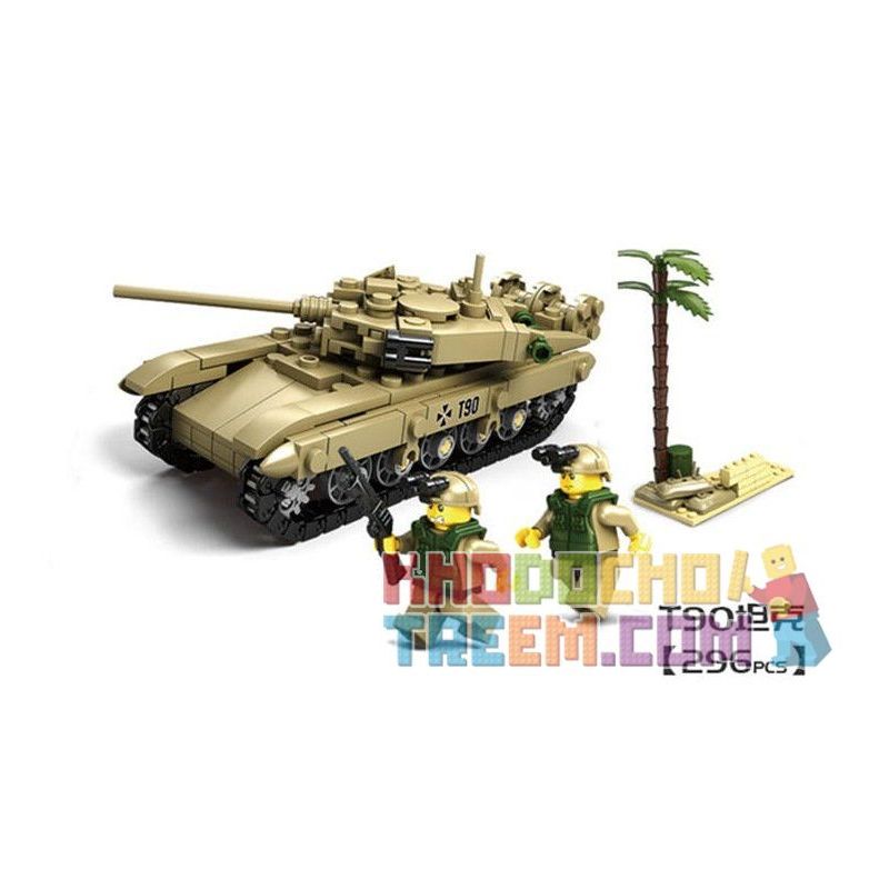 Kazi KY84042 84042 KY84043 84043 KY84044 84044 KY84045 84045 Xếp hình kiểu  MILITARY ARMY 4 In 1 Mammoth Tank Xe Tăng 4 Trong 1 gồm 4 hộp nhỏ 1242 khối