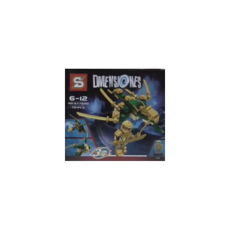 SY 752 KÍCH THƯỚC PHANTOM NINJAGO BA MẪU TRANSFORMATION SERIES 4 bộ đồ chơi xếp lắp ráp ghép mô hình The Lego Ninjago Movie Ninja Lốc Xoáy 294 khối