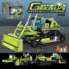 Kazi KY80472 80472 4 LOẠI XE CÔNG TRÌNH MÁY ỦI BỌC THÉP TRẢI NHỰA KÉO SAN LĂN NGANG bộ đồ chơi xếp lắp ráp ghép mô hình City Thành Phố 986 khối
