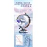 F5 10002 QUẢ CẦU KHOA HỌC VÀ GIÁO DỤC BLUE SKY NAVIGATION bộ đồ chơi xếp lắp ráp ghép mô hình City BLUE SKY NAVIGATION GLOBE Thành Phố