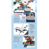 F5 10002 QUẢ CẦU KHOA HỌC VÀ GIÁO DỤC BLUE SKY NAVIGATION bộ đồ chơi xếp lắp ráp ghép mô hình City BLUE SKY NAVIGATION GLOBE Thành Phố