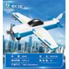 GUDI 40103 TEAM CHAOJI THÁNH BẢO TRỢ CỦA THÀNH PHỐ 8 TỔ HỢP XE THỂ THAO TAXI TÀU CAO TỐC MÁY KÉO BÁN TẢI ĐỊA HÌNH CHỞ HÀNG BAY NGẮM CẢNH TRỰC THĂNG bộ đồ chơi xếp lắp ráp ghép mô hình 575 khối