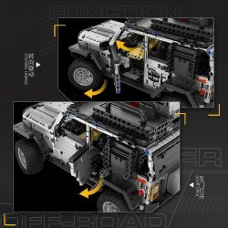 TOP TOY TC1711 1711 NGỰA VIỆT DÃ 1:12 tỷ lệ 1:12 bộ đồ chơi xếp lắp ráp ghép mô hình Technic Kỹ Thuật Công Nghệ Cao Mô Hình Phương Tiện