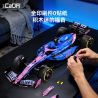 CADA DOUBLEE C64012 64012 ĐỘI ĐUA ALPINE F1 A525 1:8 bộ đồ chơi xếp lắp ráp ghép mô hình Technic BWT ALPINE FORMULA ONE TEAM A525 Kỹ Thuật Công Nghệ Cao Mô Hình Phương Tiện 2173 khối