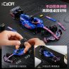 CADA DOUBLEE C55024 55024 ĐỘI ĐUA ALPINE F1 A525 1:24 tỷ lệ 1:24 bộ đồ chơi xếp lắp ráp ghép mô hình Speed Champions Racing Cars BWT ALPINE FORMULA ONE TEAM A525 Đua Xe Công Thức 300 khối