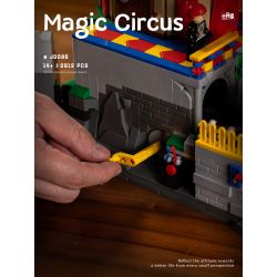 SMALL ANGLE JD096 RẠP XIẾC bộ đồ chơi xếp lắp ráp ghép mô hình Creator MAGIC CIRCUS Sáng Tạo 2912 khối