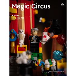 SMALL ANGLE JD096 RẠP XIẾC bộ đồ chơi xếp lắp ráp ghép mô hình Creator MAGIC CIRCUS Sáng Tạo 2912 khối