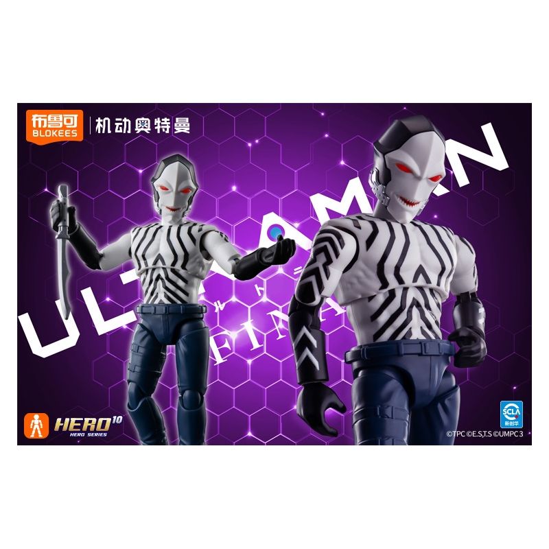 BLOKEES 71271 MOBILE ULTRAMAN STAR EDITION PHẦN 1 LỜI MỞ ĐẦU ANH HÙNG bộ đồ chơi xếp lắp ráp ghép mô hình Movie & Game Phim Và Trò Chơi