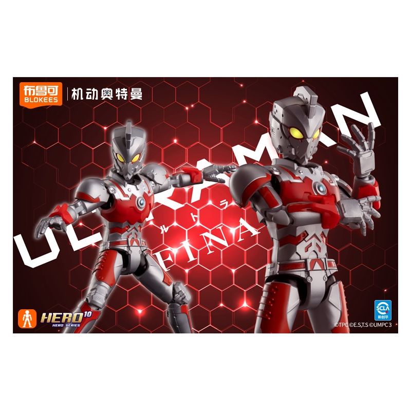 BLOKEES 71271 MOBILE ULTRAMAN STAR EDITION PHẦN 1 LỜI MỞ ĐẦU ANH HÙNG bộ đồ chơi xếp lắp ráp ghép mô hình Movie & Game Phim Và Trò Chơi