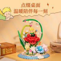 PANTASY 86337 TRUYỆN HOA HỒNG HOÀNG TỬ BÉ bộ đồ chơi xếp lắp ráp ghép mô hình LE PETIT PRINCE ROSE TALE 304 khối