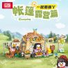 LOZ 1949 CẮM TRẠI CÙNG NHAU BẰNG LỀU bộ đồ chơi xếp lắp ráp ghép mô hình CAMPING 1156 khối