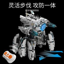 TAKUKI T1116 1116 CHIẾN TRANH KHOA HỌC VIỄN TƯỞNG LẬP TRÌNH ROBOT ĐIỆN SÁU CHÂN bộ đồ chơi xếp lắp ráp ghép mô hình Technic Kỹ Thuật Công Nghệ Cao Mô Hình Phương Tiện 1406 khối