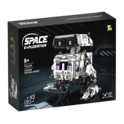 TAKUKI T1119 1119 ROBOT HAI CHÂN LẬP TRÌNH KHOA HỌC VIỄN TƯỞNG bộ đồ chơi xếp lắp ráp ghép mô hình Technic Kỹ Thuật Công Nghệ Cao Mô Hình Phương Tiện