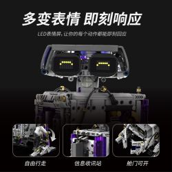 TAKUKI T1119 1119 ROBOT HAI CHÂN LẬP TRÌNH KHOA HỌC VIỄN TƯỞNG bộ đồ chơi xếp lắp ráp ghép mô hình Technic Kỹ Thuật Công Nghệ Cao Mô Hình Phương Tiện