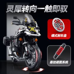 GULY 60548 XE MÁY BMW WATERBIRD R1300GS 1:5 tỷ lệ 1:5 bộ đồ chơi xếp lắp ráp ghép mô hình Technic Kỹ Thuật Công Nghệ Cao Mô Hình Phương Tiện