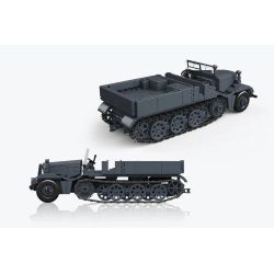 THIRDPARTY 300029 SD.KFZ.9 XE NỬA ĐƯỜNG KHỔNG LỒ CỦA NÔNG DÂN ĐỨC bộ đồ chơi xếp lắp ráp ghép mô hình Military Army SD.KFZ.9 FAMO Quân Sự Bộ Đội 525 khối