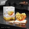 WEILE CHUANGXIANG 2265 2266 2267 2268 TRÁI TIM NỞ RỘ HOA VÀ TÌNH YÊU 4 PHONG CÁCH bộ đồ chơi xếp lắp ráp ghép mô hình Arts & Crafts 768 khối