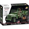 COBI 2804 XE SUV VÀ TRAILER CỦA JEEP WILLYS 1:12 tỷ lệ 1:12 bộ đồ chơi xếp lắp ráp ghép mô hình Creator WILLYS MB & TRAILER - EXECUTIVE EDITION Sáng Tạo 1580 khối