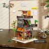 WEILE CHUANGXIANG 2207 CAFE SENYU bộ đồ chơi xếp lắp ráp ghép mô hình Creator MORI ISLAND CAFE Sáng Tạo 2366 khối