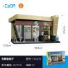 CADA DOUBLEE C66033 66033 QUÁN CÀ PHÊ SHELL bộ đồ chơi xếp lắp ráp ghép mô hình City Thành Phố 351 khối
