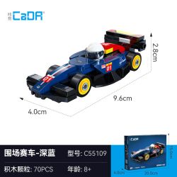 CADA DOUBLEE C55102 55102 C55103 55103 C55104 55104 C55105 55105 C55106 55106 C55107 55107 C55108 55108 C55109 55109 PADDOCK RACING 8 MÔ HÌNH bộ đồ chơi xếp lắp ráp ghép mô hình Racers Đua Tốc Độ 70 khối