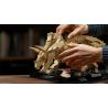 NIFELIZ NF10351 10351 HÓA THẠCH TRICERATOPS bộ đồ chơi xếp lắp ráp ghép mô hình Creator TRICERATOPS FOSSIL Sáng Tạo 798 khối