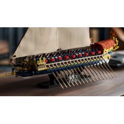 NIFELIZ NF10338 10338 BẾP HY LẠP bộ đồ chơi xếp lắp ráp ghép mô hình Creator GALLEY SAILING SHIP Sáng Tạo 1538 khối