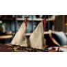 NIFELIZ NF10338 10338 BẾP HY LẠP bộ đồ chơi xếp lắp ráp ghép mô hình Creator GALLEY SAILING SHIP Sáng Tạo 1538 khối