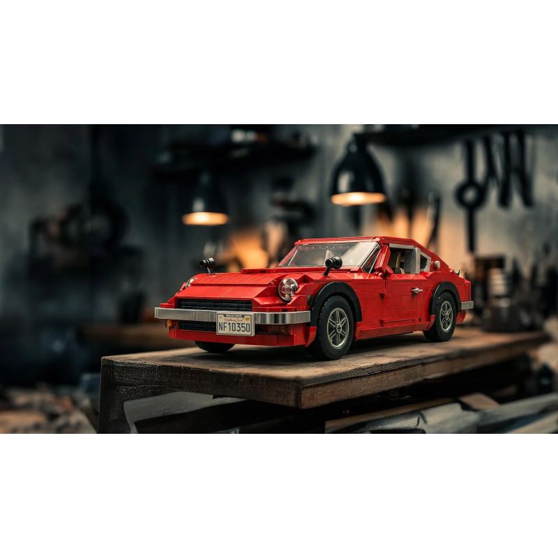 NIFELIZ NF10350 10350 NISSAN 240Z FAIRLADY QUỶ ĐỎ DATSUN bộ đồ chơi xếp lắp ráp ghép mô hình Creator Z240 Sáng Tạo 1694 khối