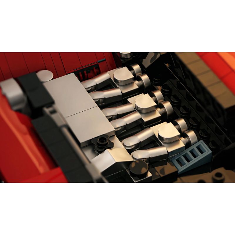 NIFELIZ NF10350 10350 NISSAN 240Z FAIRLADY QUỶ ĐỎ DATSUN bộ đồ chơi xếp lắp ráp ghép mô hình Creator Z240 Sáng Tạo 1694 khối