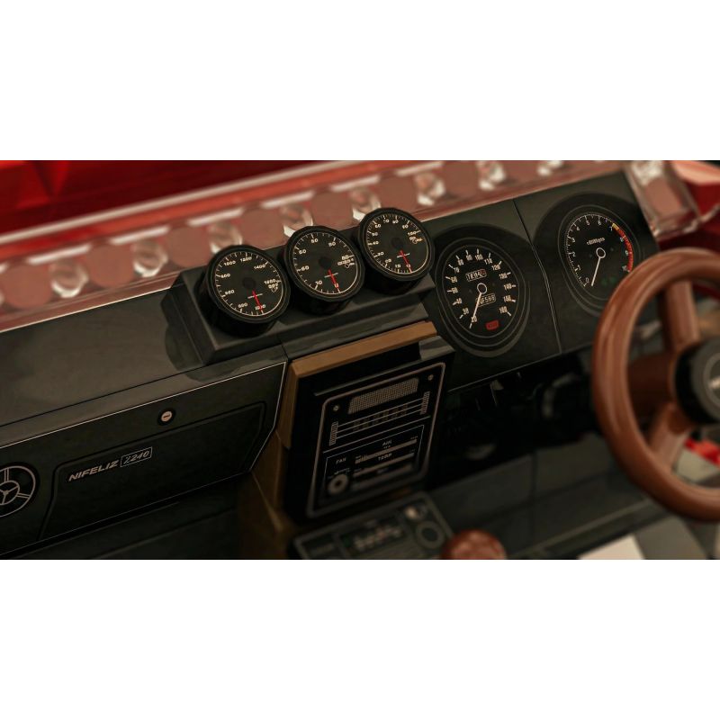 NIFELIZ NF10350 10350 NISSAN 240Z FAIRLADY QUỶ ĐỎ DATSUN bộ đồ chơi xếp lắp ráp ghép mô hình Creator Z240 Sáng Tạo 1694 khối