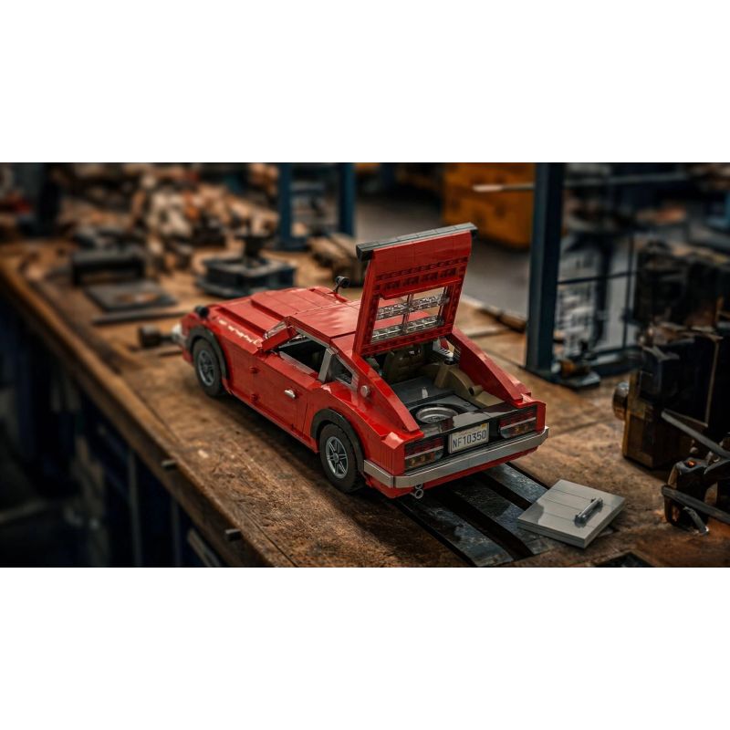 NIFELIZ NF10350 10350 NISSAN 240Z FAIRLADY QUỶ ĐỎ DATSUN bộ đồ chơi xếp lắp ráp ghép mô hình Creator Z240 Sáng Tạo 1694 khối
