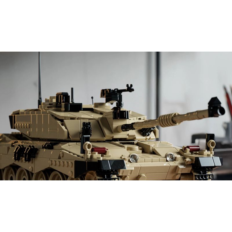 NIFELIZ NF10344 10344 XE TĂNG CHIẾN ĐẤU CHỦ LỰC CHALLENGER-2 bộ đồ chơi xếp lắp ráp ghép mô hình Military Army CHALLENGER 2 TANK Quân Sự Bộ Đội 1761 khối